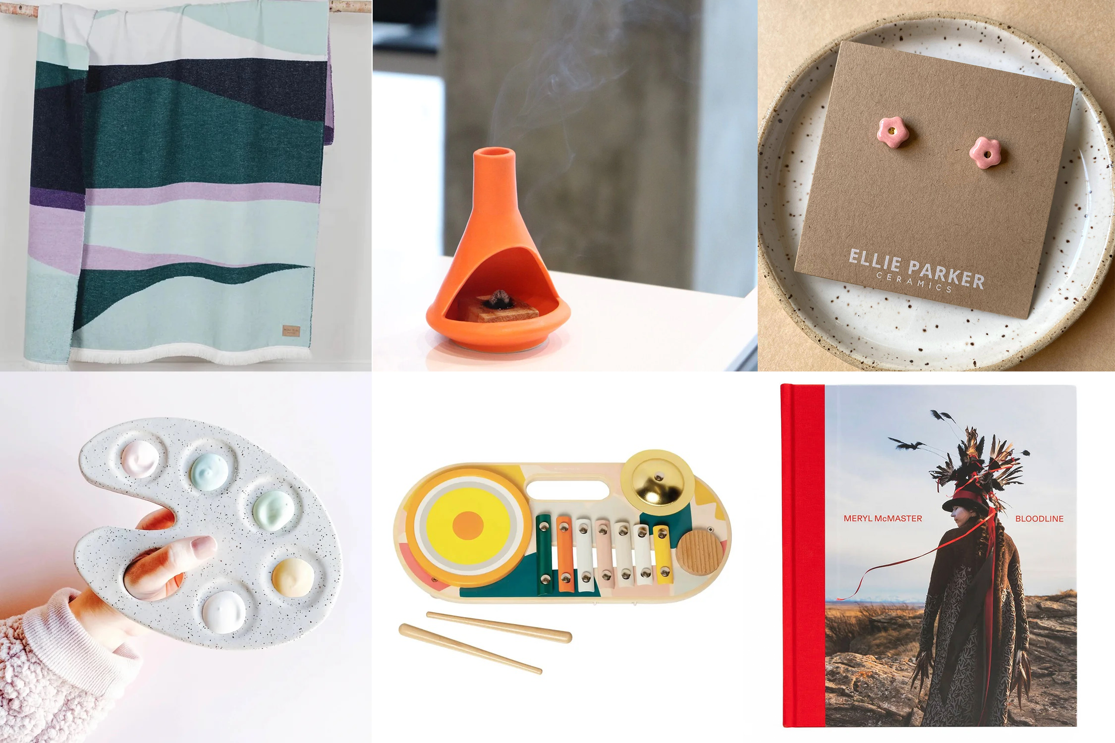 A grid of 6 highlighted products from the Art & Design Store